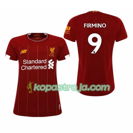 Billiga Fotbollströjor Liverpool Roberto Firmino 9 Dam Hemma tröja 2019/20 Kortärmad
